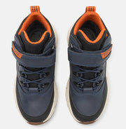 Geox boys boots /Autumn-Winter /waterproof, breathable /Navy blue, orange J36LCG C0045
