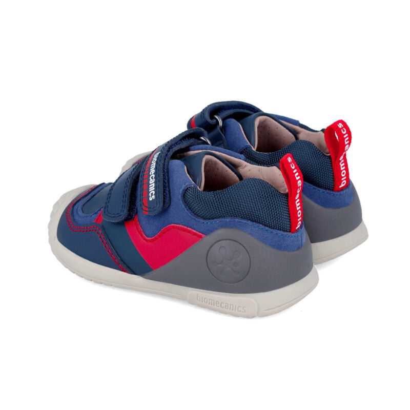 Biomecanics first steps sneakers for baby boy/ Navy, red 241122-A183
