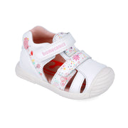 Biomecanics first steps sandals for baby girl/ 252107-B050 Blanco