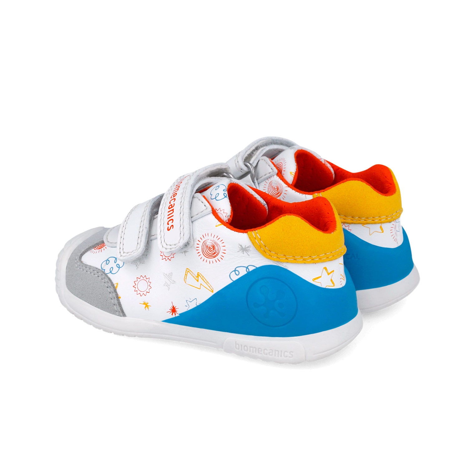 Biomecanics first steps sneakers for baby boy/Blanco/ Napa 252115-C835