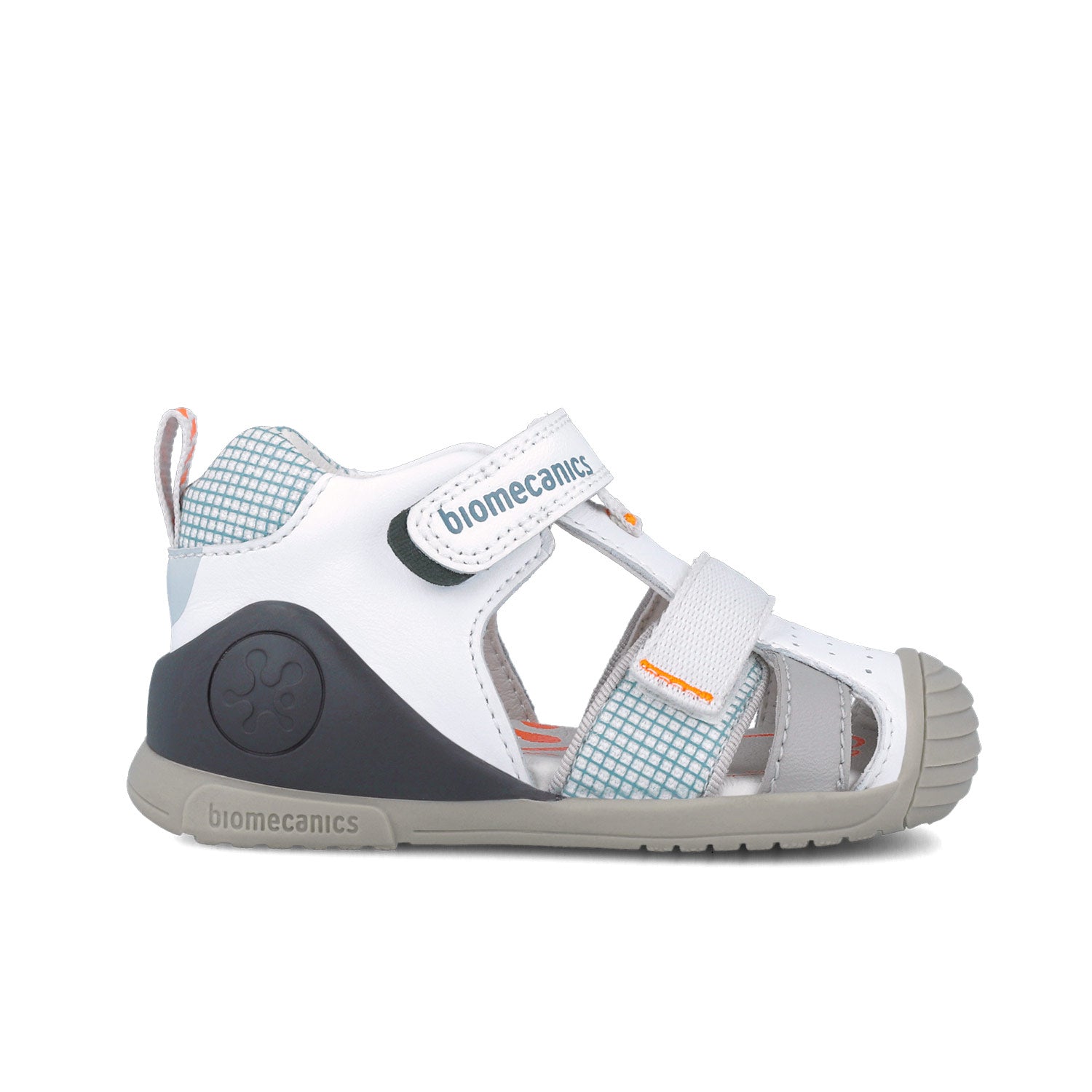 Biomecanics first steps sandals for baby boy/ Blanco 252117-C050