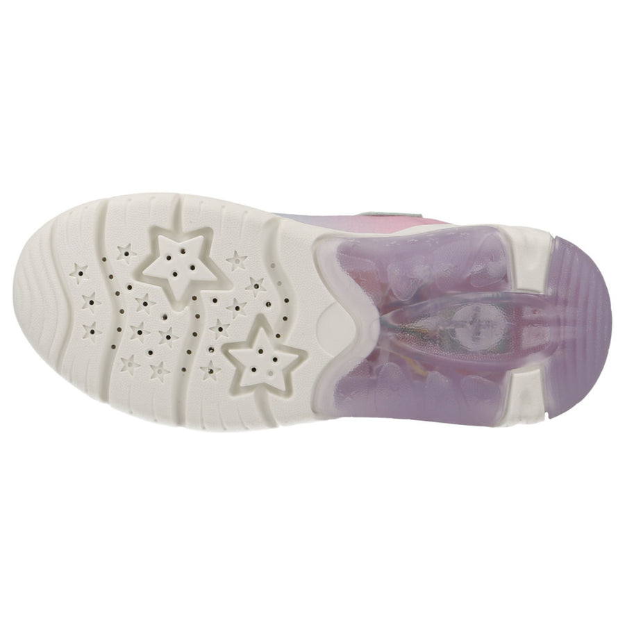 GEOX Fadinlight Disney Junior /sneakers with lights/Watersea/Lilac MERMAID J55M4B