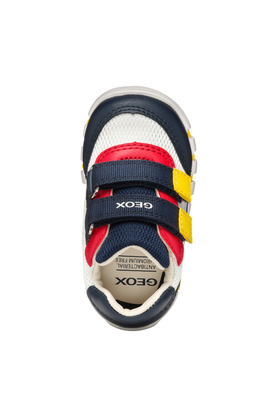 Geox Boy's first steps sneakers /White /Navy /B3555C C0899