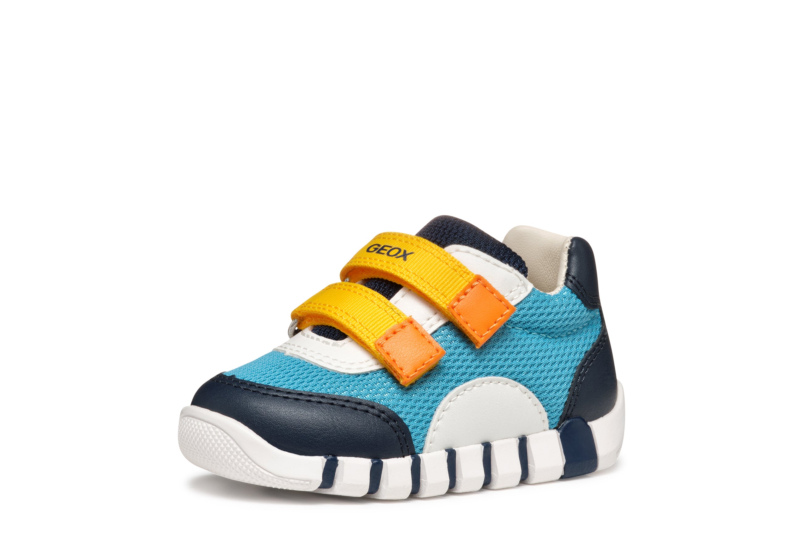 Geox Iupidoo Boys first steps sneakers /Ocean/Navy /B3555C