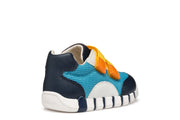 Geox Iupidoo Boys first steps sneakers /Ocean/Navy /B3555C