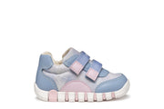 Geox girls first steps sneakers /Pink/Blue/B3558AC4YE8