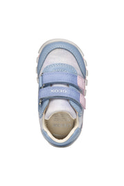 Geox girls first steps sneakers /Pink/Blue/B3558AC4YE8