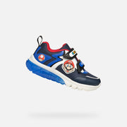 GEOX Ciberdron Junior Nintendo/supermario boys sneakers with lights/Navy/Blue J46LBI0_4190.jpg