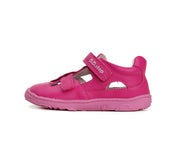 D.D.step girls barefoot leather sandals /Bright Pink G077-41892B_3414.jpg