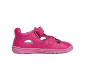D.D.step girls barefoot leather sandals /Bright Pink G077-41892B_3417.jpg