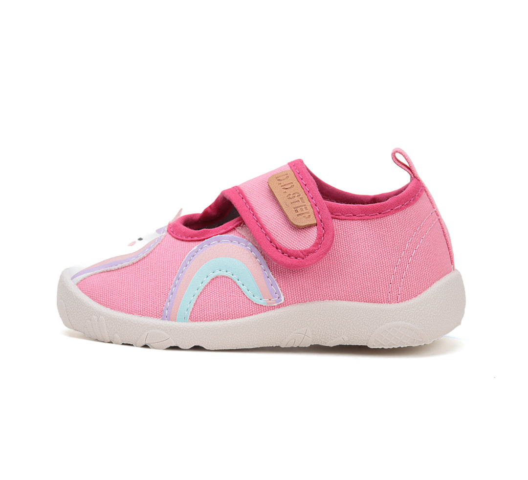 D.D.step girls canvas/ barefoot/ water-repellence/ Pink C086-51838M