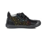 D.D.step girls black leather shoes S049-468M_353.jpg