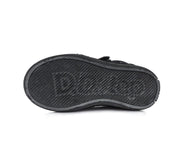 D.D.step girls black leather shoes S049-468M_355.jpg