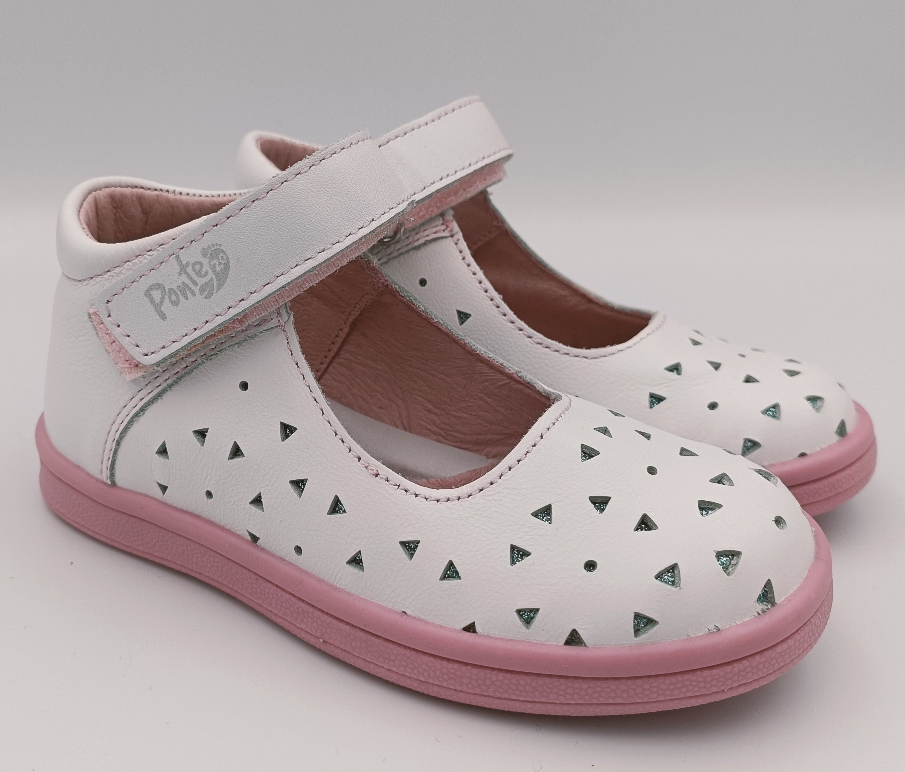 Ponte20 leather supinated ballerinas White /DA03-1-363A_3740.jpg