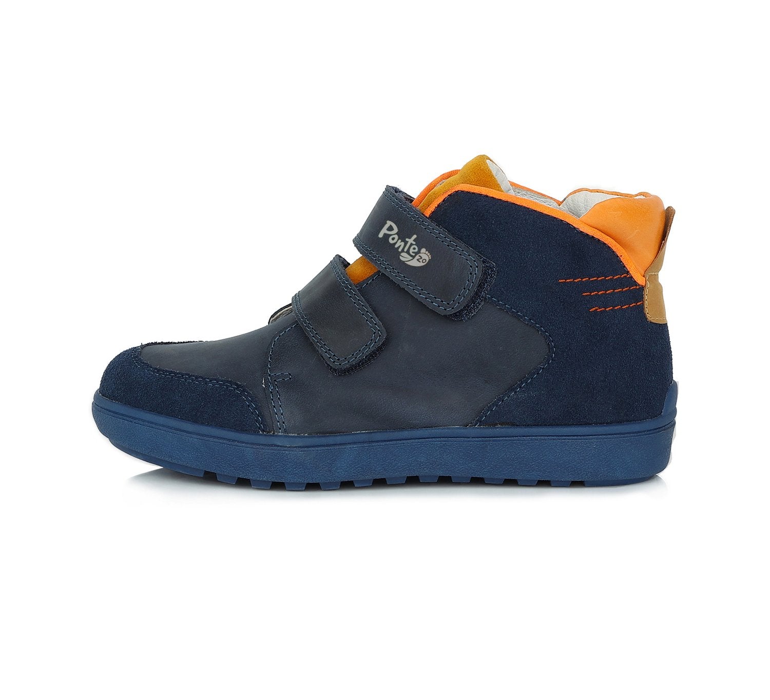 Ponte20 boys supinated leather shoes DA06-1-915A /Black