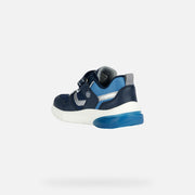GEOX CIBERDON BOYS SNEAKER WITH LIGHTS/NAVY/DARK SILVER J36LBC_2143.jpg