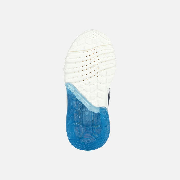GEOX CIBERDON BOYS SNEAKER WITH LIGHTS/NAVY/DARK SILVER J36LBC_2144.jpg