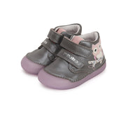 D.D.step girls leather/ first steps/ glow in dark/ Dark Grey S066-42820A_4063.jpg