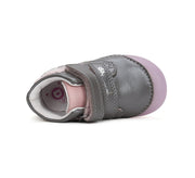 D.D.step girls leather/ first steps/ glow in dark/ Dark Grey S066-42820A_4066.jpg