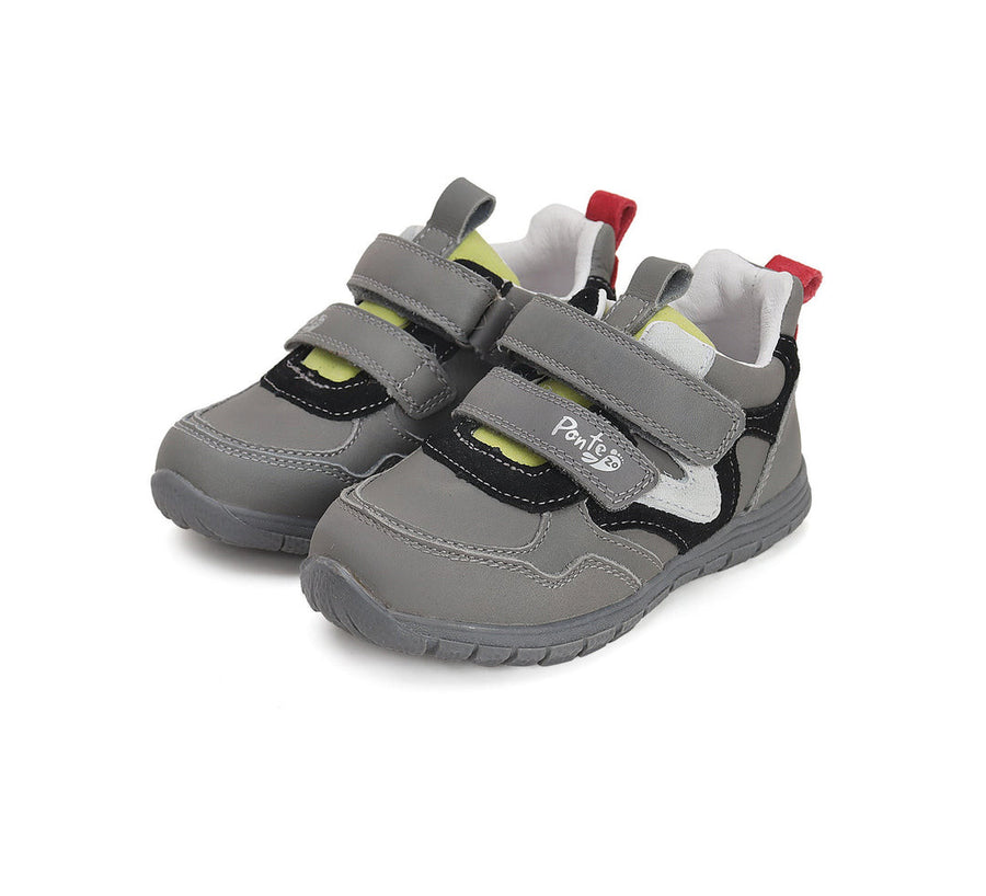 Ponte20 boys supinated leather shoes/ Dark grey DA03-4-1723_3334.jpg