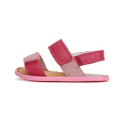 D.D.step girls barefoot leather sandals /Dark pink G076-41539_3590.jpg