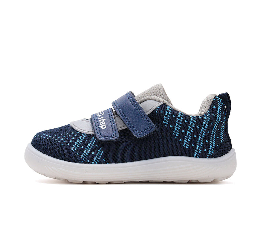 D.D.step  boys lightweight runners /barefoot/Royal Blue F093-51399