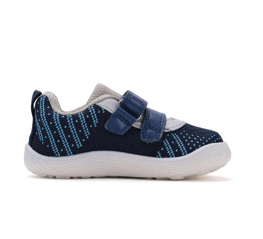 D.D.step  boys lightweight runners /barefoot/Royal Blue F093-51399
