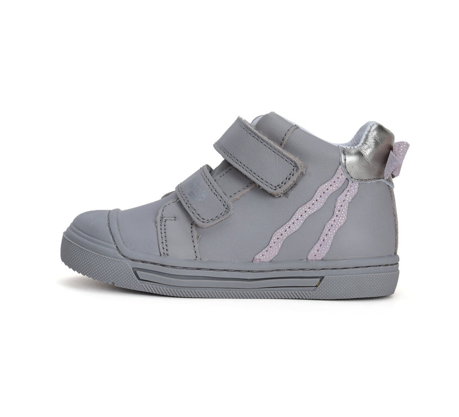 Ponte20 girls leather supinated boots /Grey DA06-4-1358A_3155.jpg