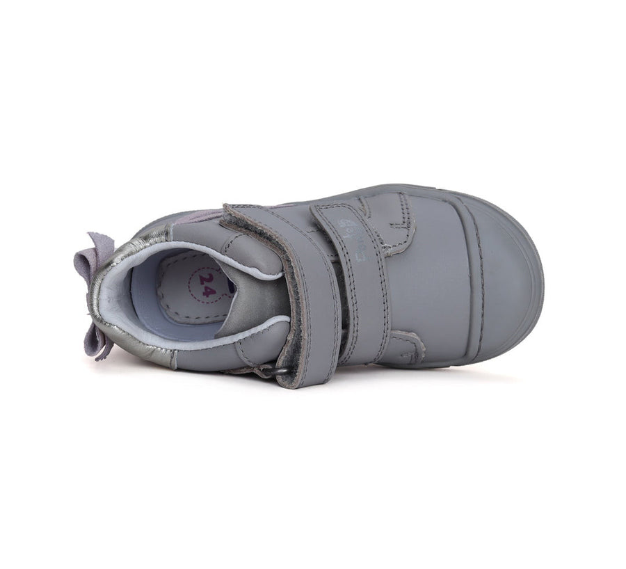 Ponte20 girls leather supinated boots /Grey DA06-4-1358A_3157.jpg