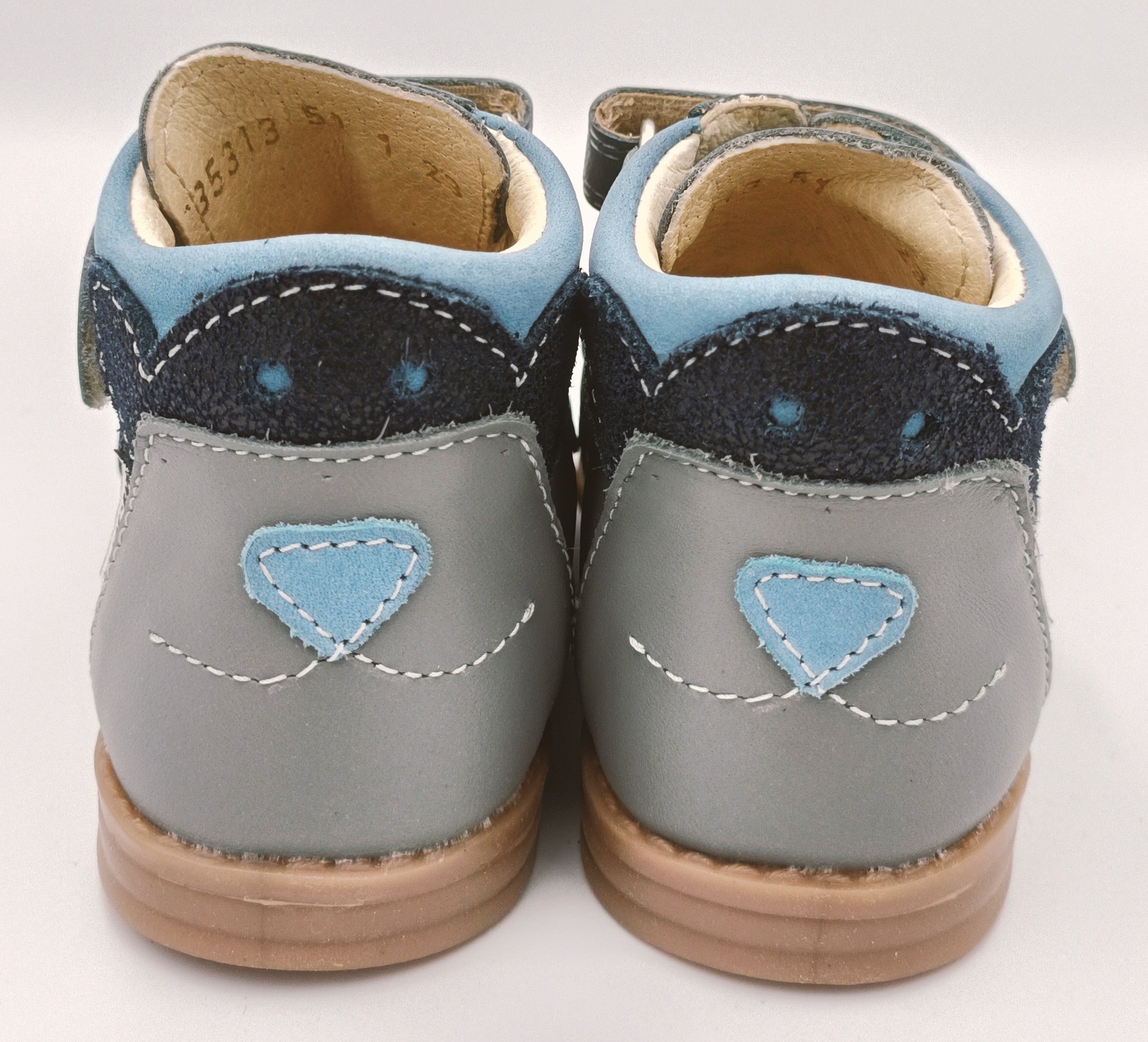 Ani-But boys prophylactic boots with Thomas heel /Toddlers /Grey, blue bear 232_4230.jpg
