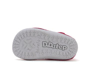 D.D.step girls barefoot/ first steps ballerinas/ sandals /Dark Pink H070-51968A