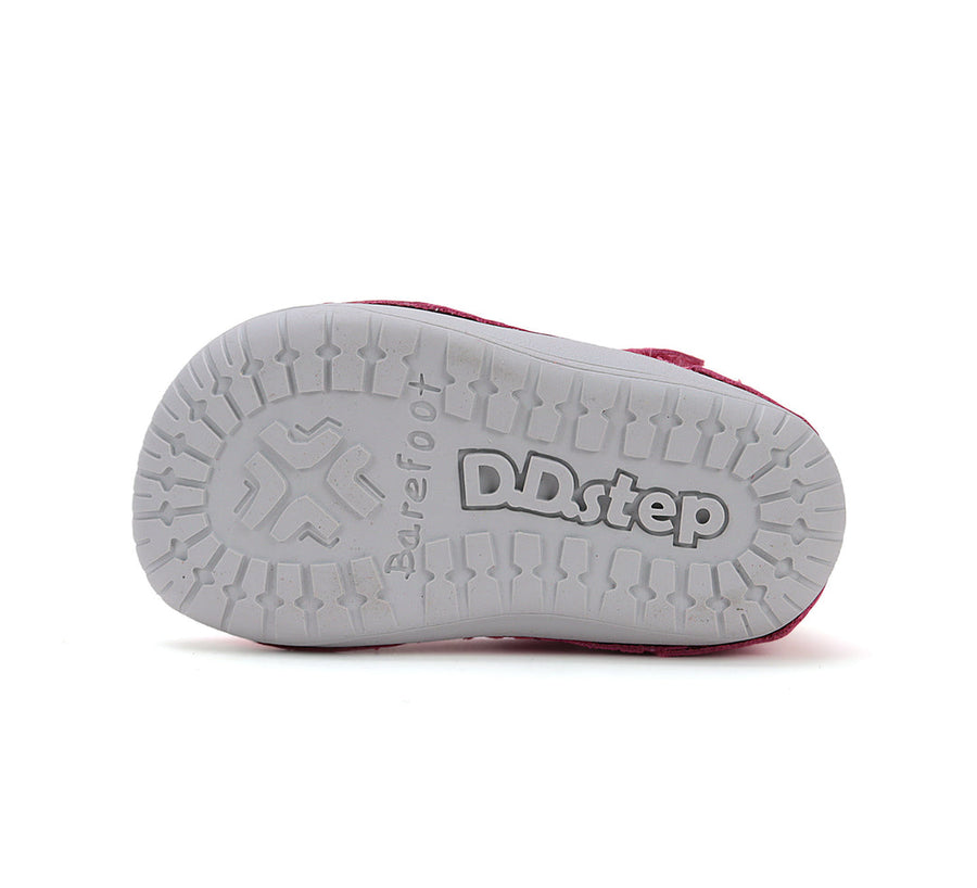 D.D.step girls barefoot/ first steps ballerinas/ sandals /Dark Pink H070-51968A