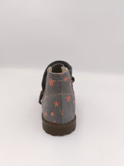 Mrugala PORTO girls sandals, colour grey, stars details