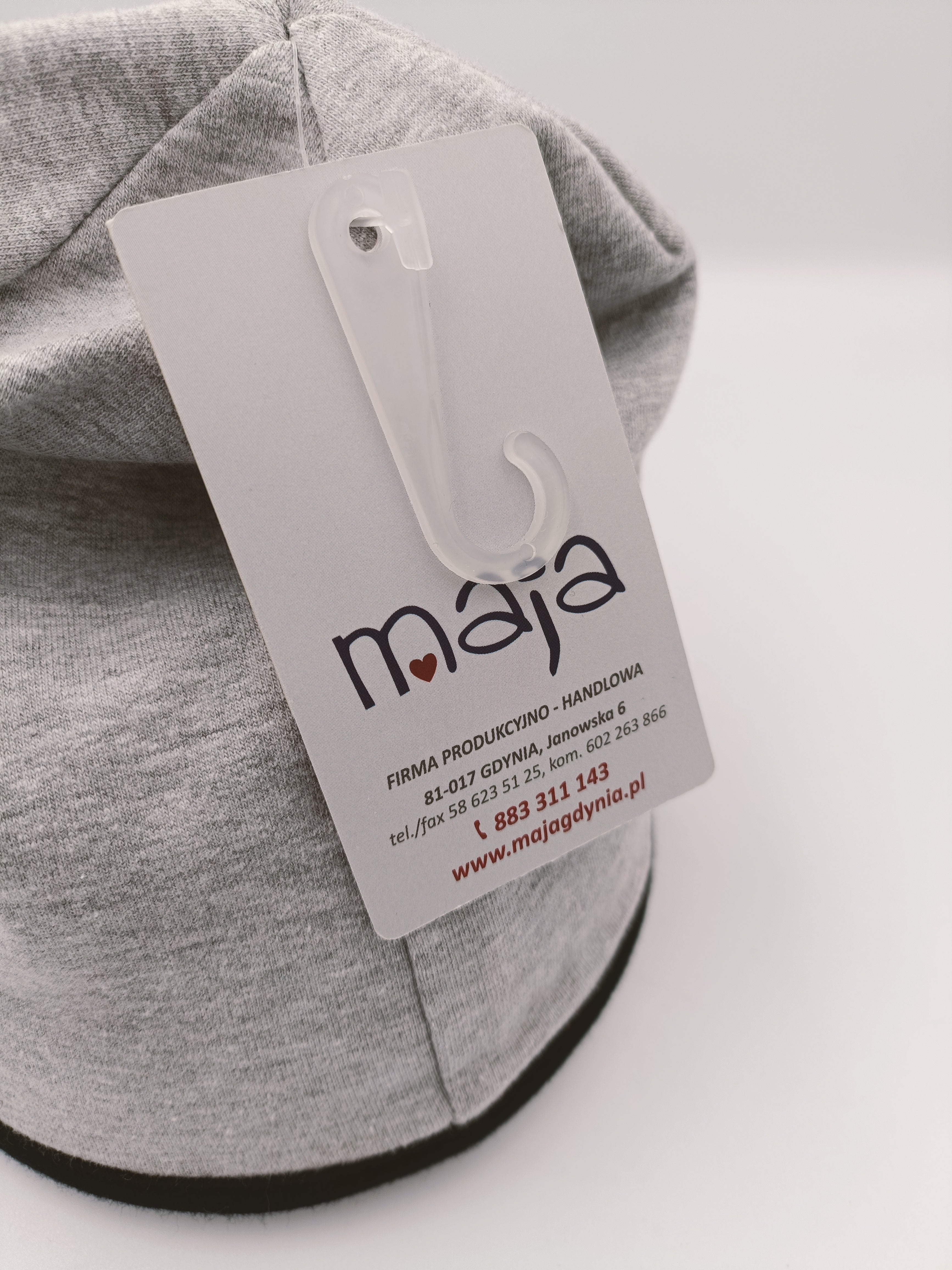 Maja boy's winter hat /Grey colour