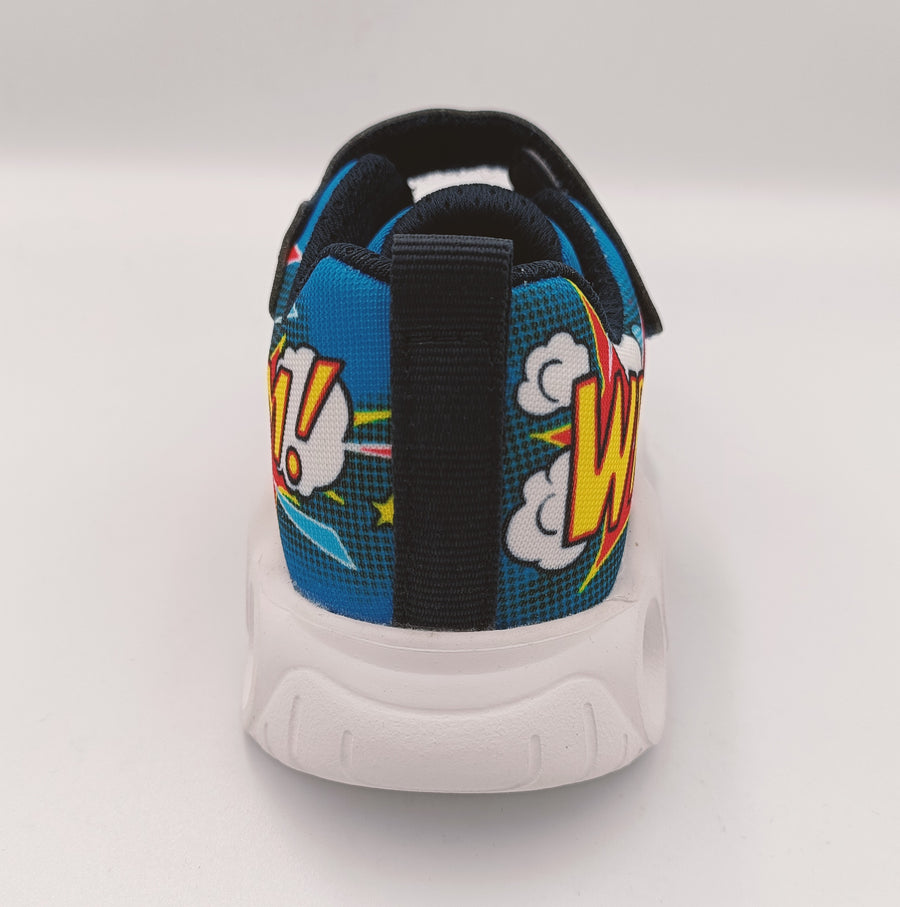 GEOX Wroom Junior /sneakers with lights/ Royal/RED J55GAD