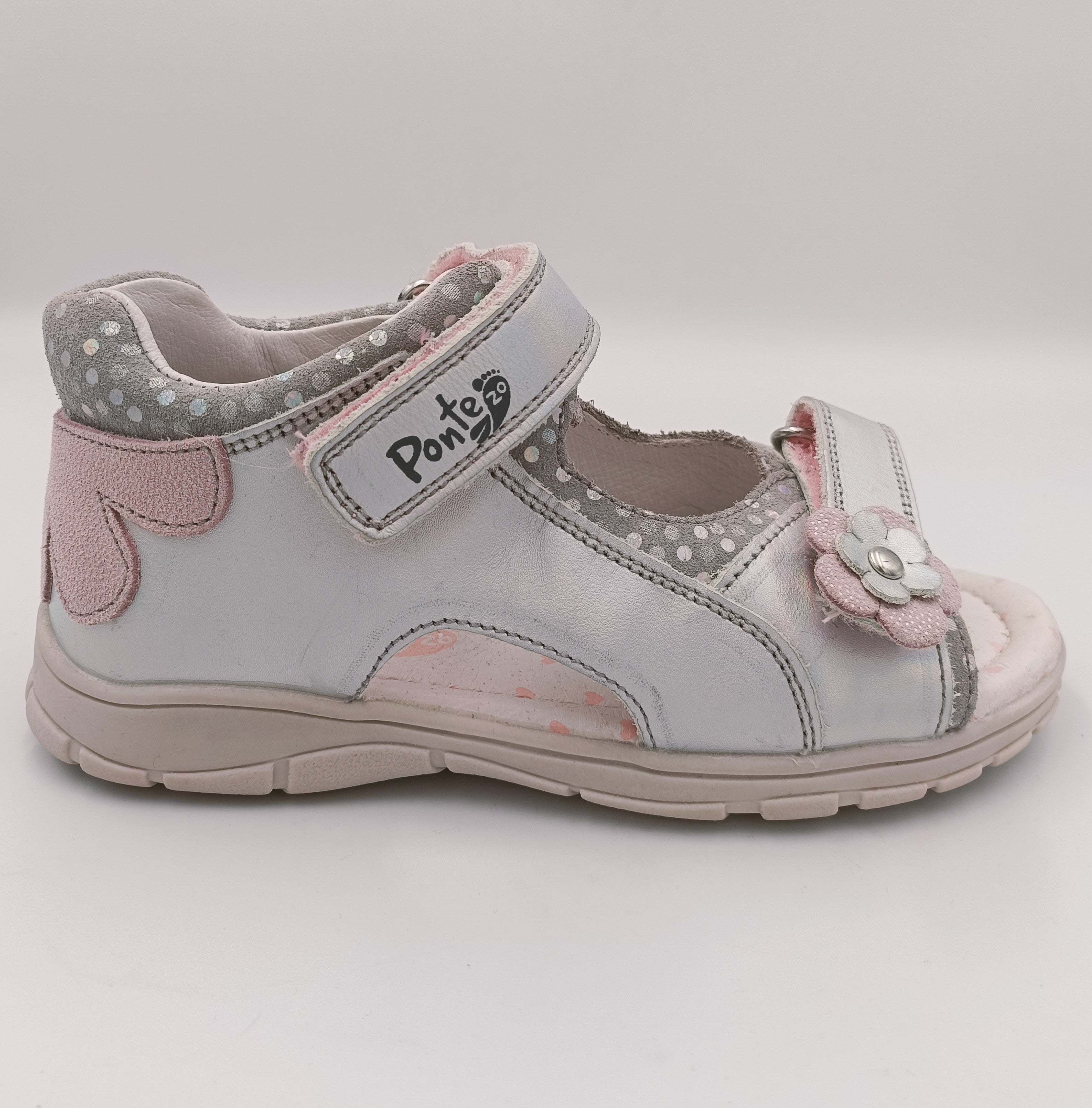 Ponte20 girls leather sandals /ARCH SUPPORT /supinated /DA05-1-371L