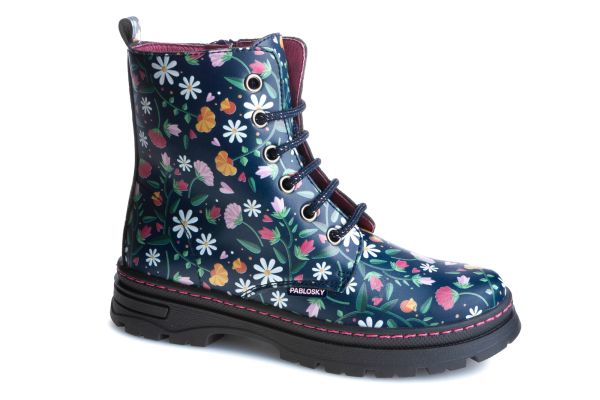 Pablosky girls navy boots 434025