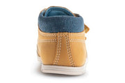 Pablosky baby boy yellow leather boots 045182
