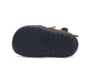 D.D.step boys barefoot/ water-repellence leather shoes/ Yellow S070-42919