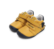 D.D.step boys barefoot/ water-repellence leather shoes/ Yellow S070-42919