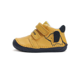 D.D.step boys barefoot/ water-repellence leather shoes/ Yellow S070-42919
