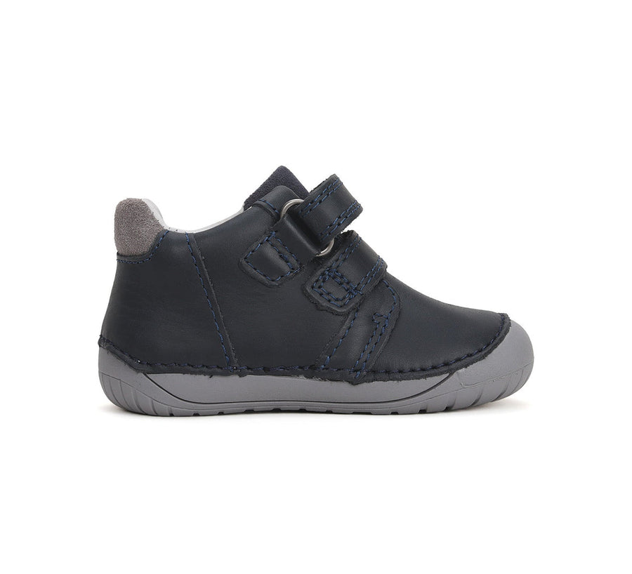 D.D.step boys barefoot/ water-repellence leather shoes/Royal Blue  S070-42919A