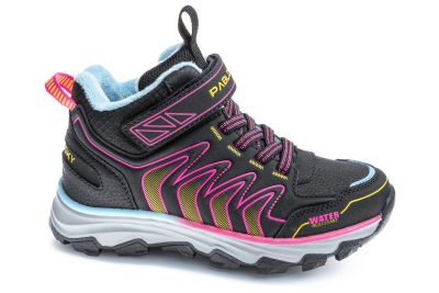 Pablosky black girls sneakers/ Water- resistant/ KANSAI 978970