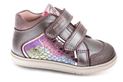 Pablosky girls leather boots/ Pink/ Lilac SAX 047460
