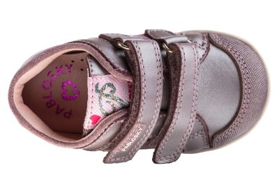 Pablosky girls leather boots/ Pink/ Lilac SAX 047460