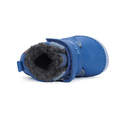 D.D.step boys leather/ barefoot /warm lining/ water-repellence boots/ Royal Blue W070-42154A