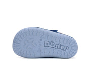 D.D.step boys leather/ barefoot /warm lining/ water-repellence boots/ Royal Blue W070-42154A