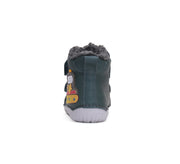 D.D.step boys leather A/W boots/ barefoot /warm lining/ water-repellence boots/ Royal Blue W070-42154