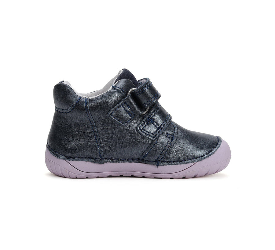 D.D.step girls barefoot leather shoes/ first step /Pink S070-42771A