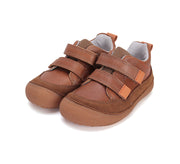 D.D.step boys barefoot leather shoes/ Choclate S063-51483A